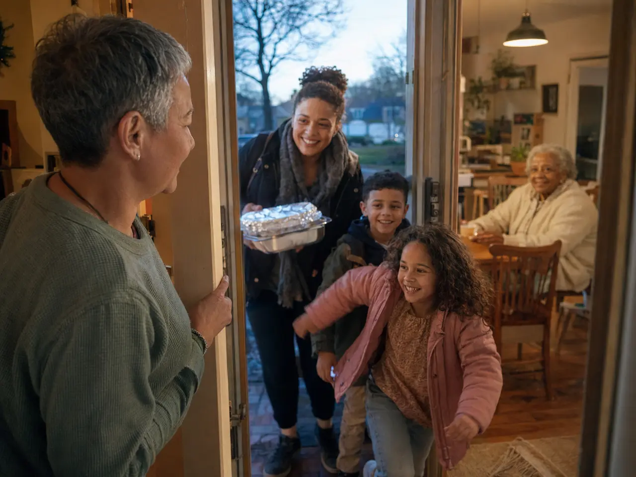 Caregiver reconnecting with the person and life they are protecting